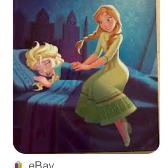 Frozen A Royal Sleepover Book - Picture 5 of 5